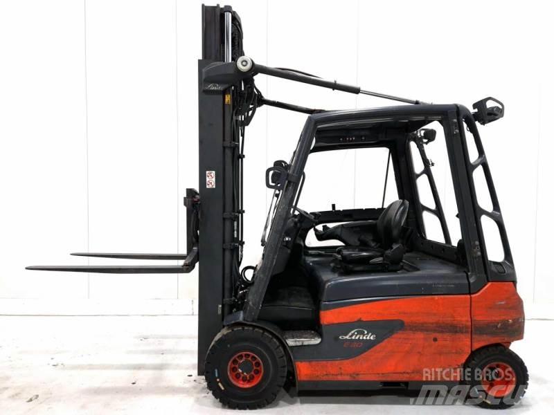 Linde E30L-01 Elektromos targoncák
