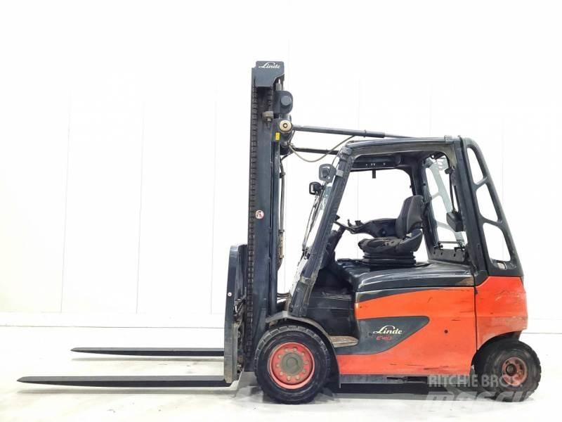 Linde E40 Elektromos targoncák