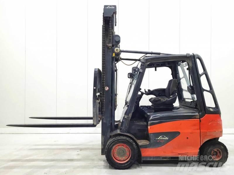 Linde E40 Elektromos targoncák
