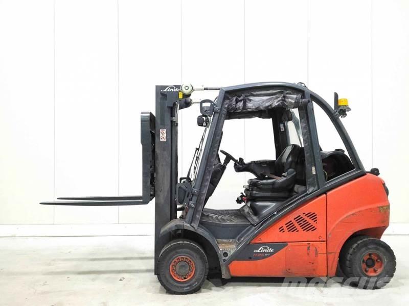 Linde H25T-02 Gázüzemű targoncák