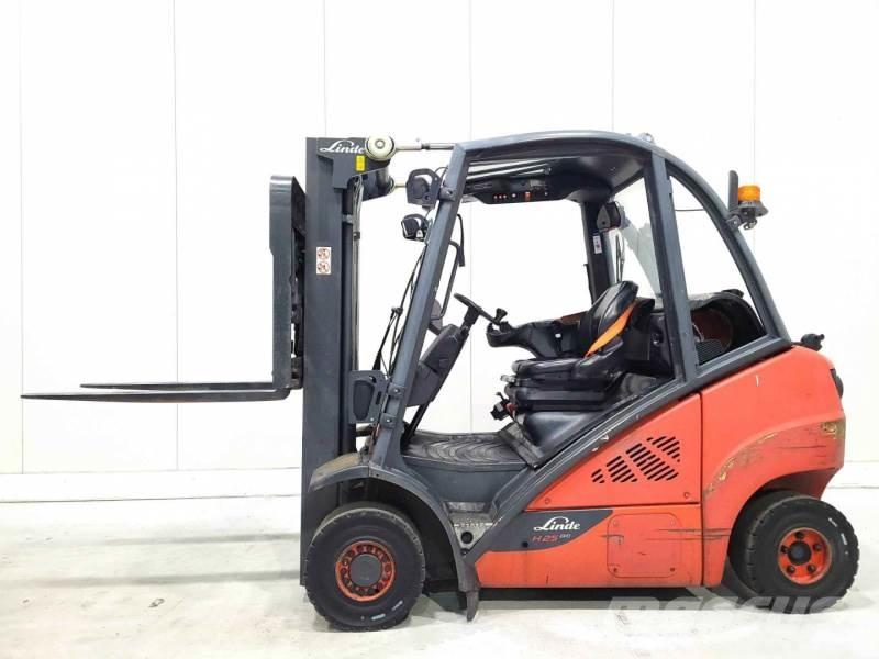 Linde H25T-02 Gázüzemű targoncák