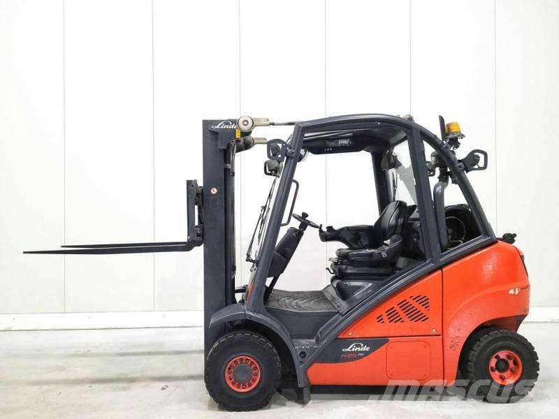Linde H25T-02 Gázüzemű targoncák