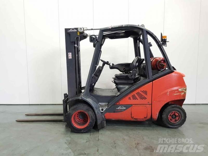 Linde H30T-02 TWIN WHEEL Gázüzemű targoncák