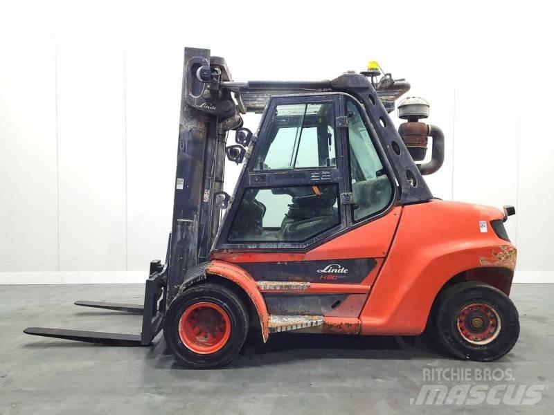 Linde H80D-03/900 396 Dízel targoncák