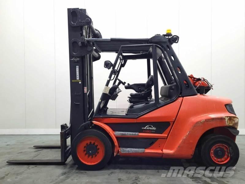Linde H80T-03/900 396 Gázüzemű targoncák