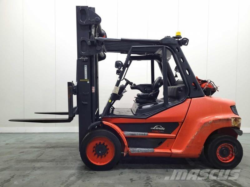 Linde H80T-03/900 396 Gázüzemű targoncák