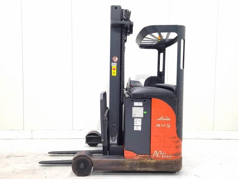 Linde R14-03 Tolóoszlopos targonca