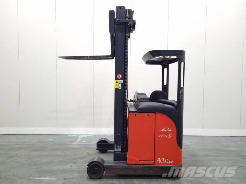 Linde R14S 115 Tolóoszlopos targonca