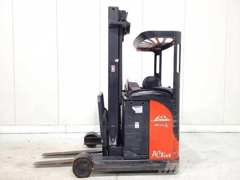 Linde R14S-12 Tolóoszlopos targonca