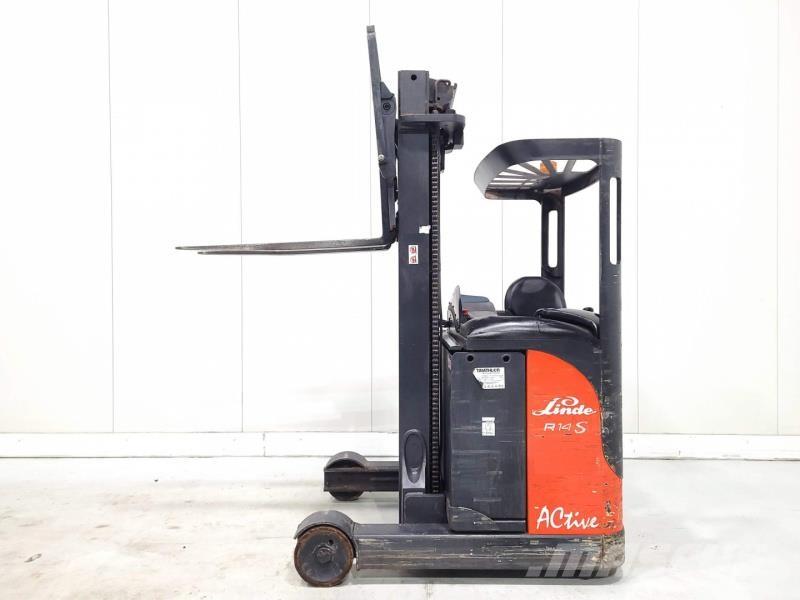 Linde R14S-12 Tolóoszlopos targonca