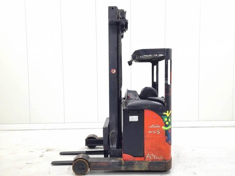 Linde R16 Tolóoszlopos targonca