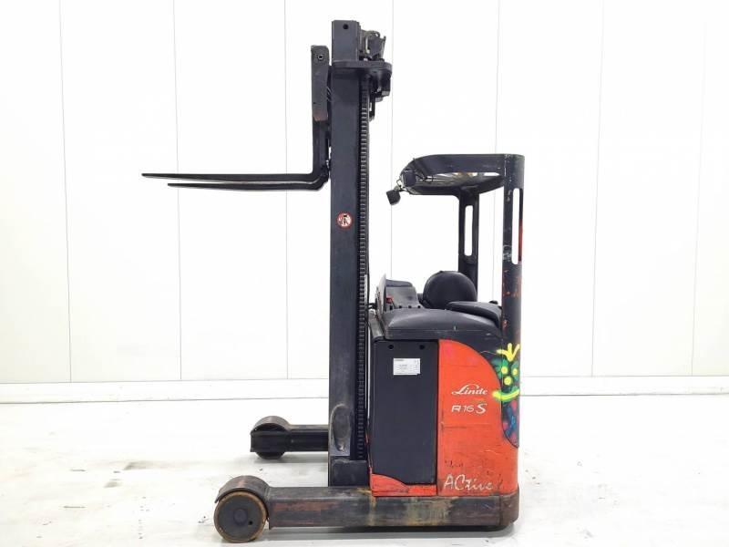Linde R16 Tolóoszlopos targonca