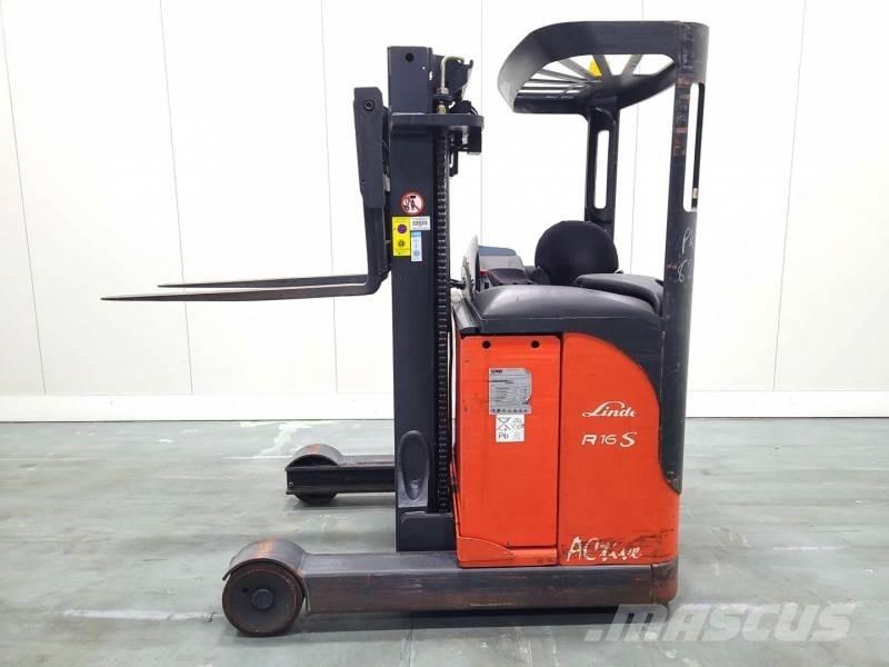 Linde R16S 115 Tolóoszlopos targonca