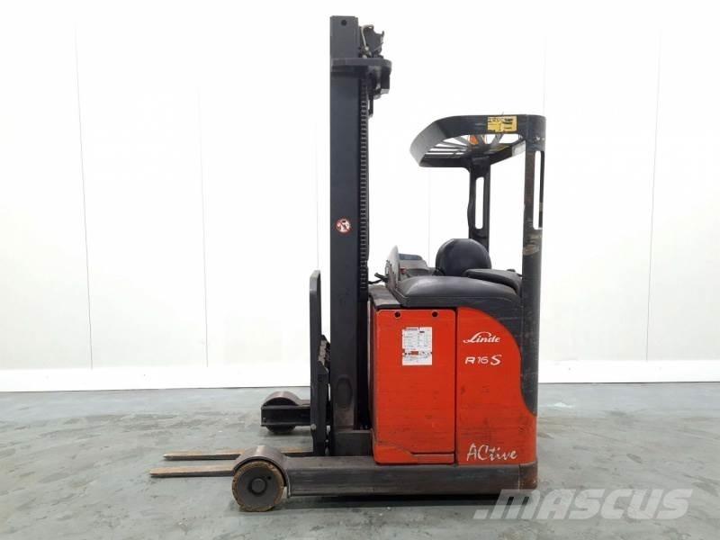 Linde R16S 115 Tolóoszlopos targonca