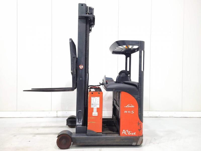 Linde R16S-12 Tolóoszlopos targonca