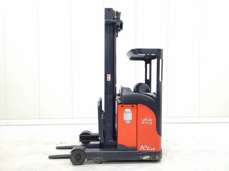 Linde R16SN-12 Tolóoszlopos targonca