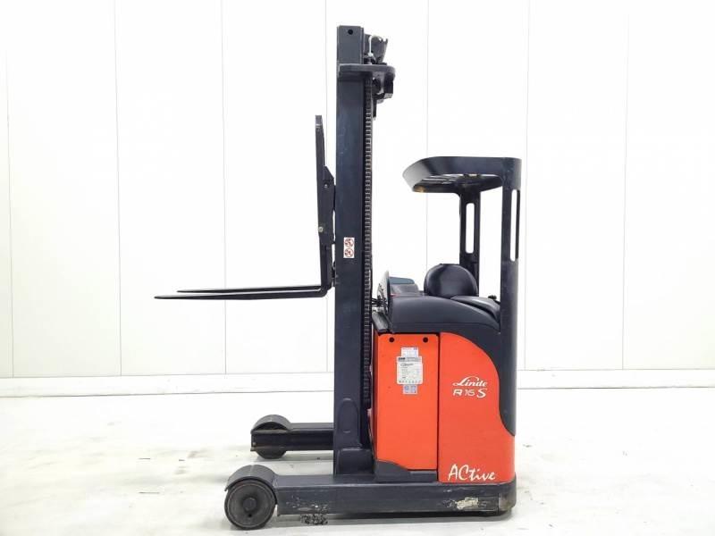 Linde R16SN-12 Tolóoszlopos targonca