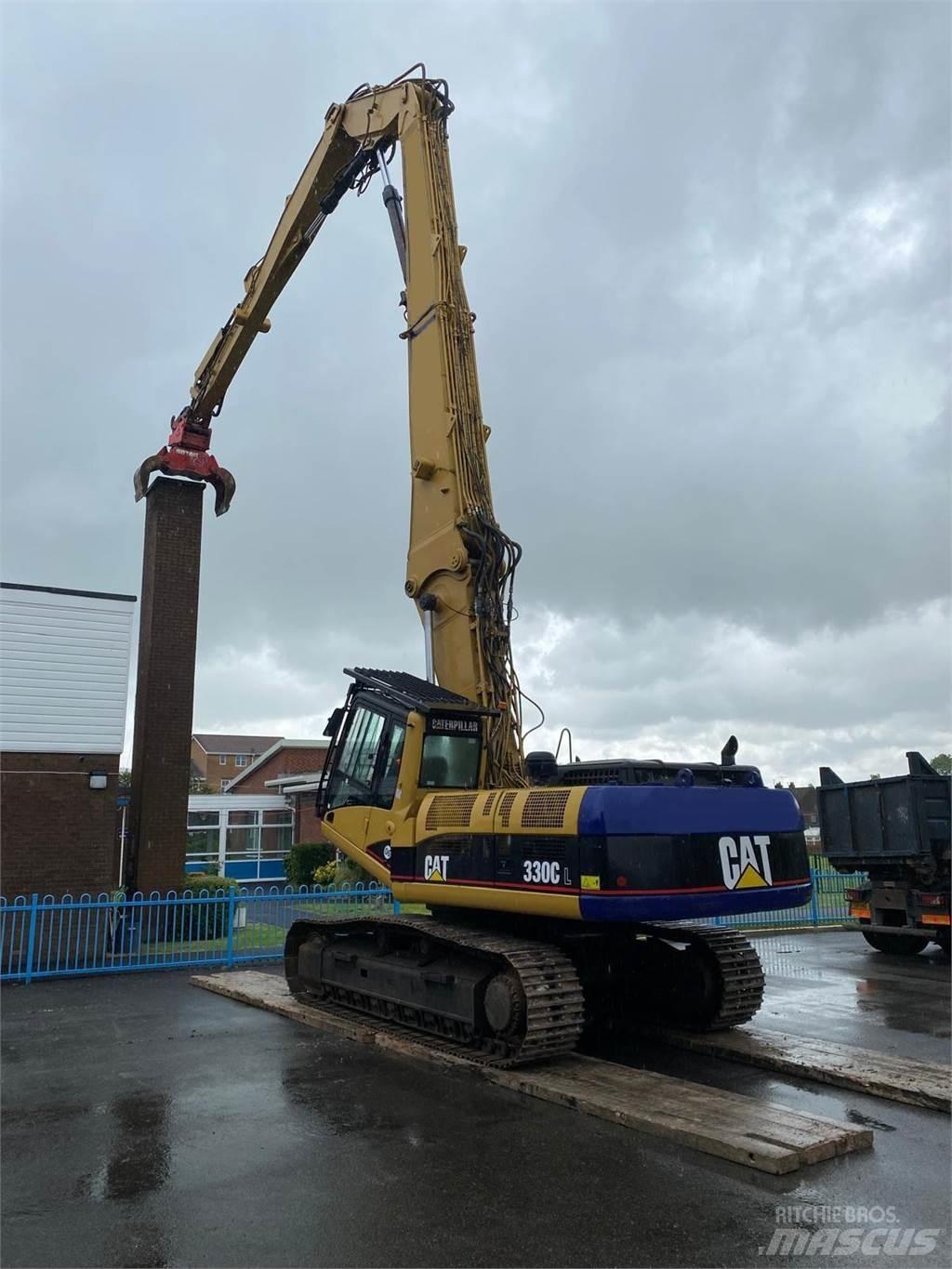 CAT 330CL Bontásra használt kotrók