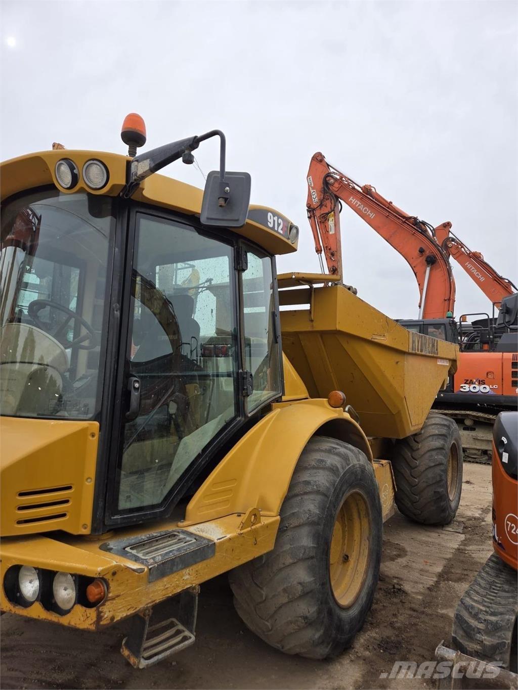 Hydrema 912F Csuklósdömperek