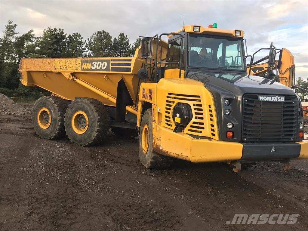 Komatsu HM300-5 Csuklósdömperek
