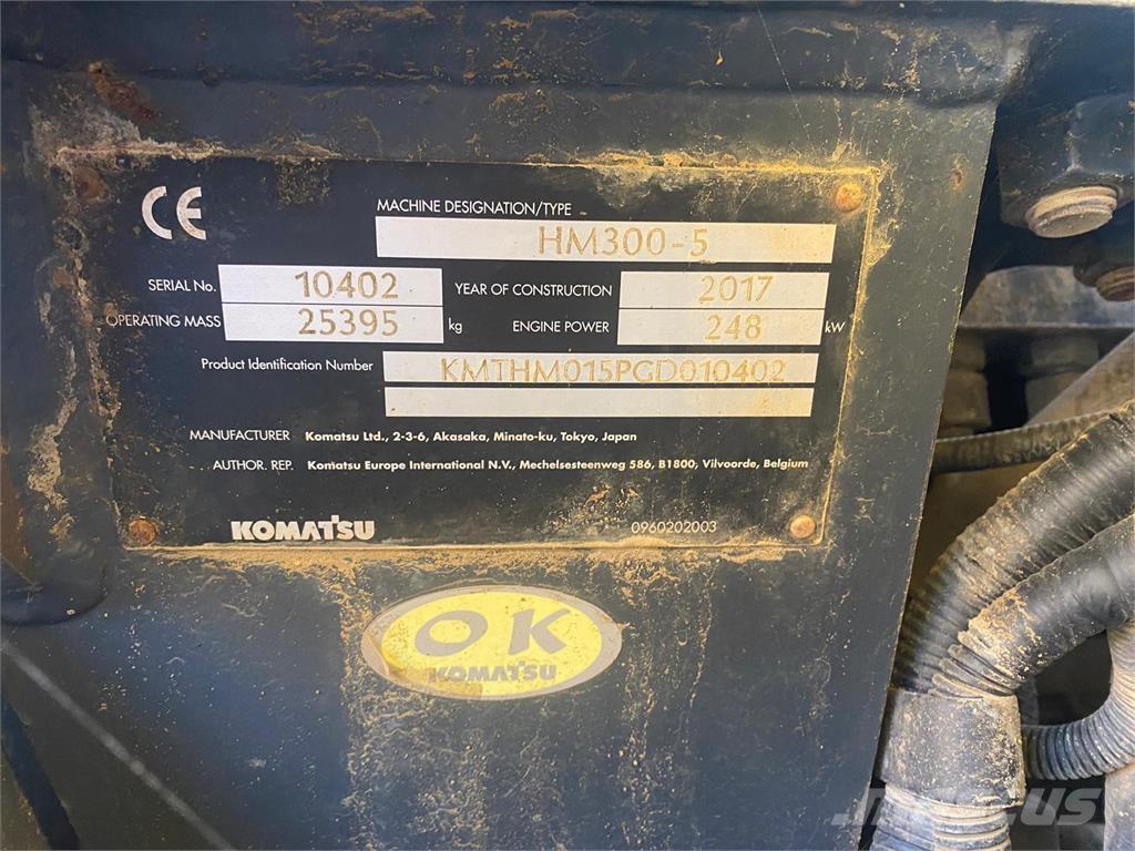 Komatsu HM300-5 Csuklósdömperek