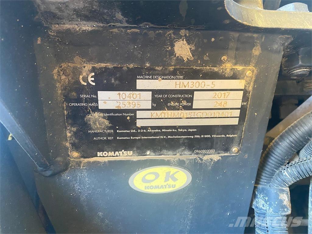 Komatsu HM300-5 Csuklósdömperek