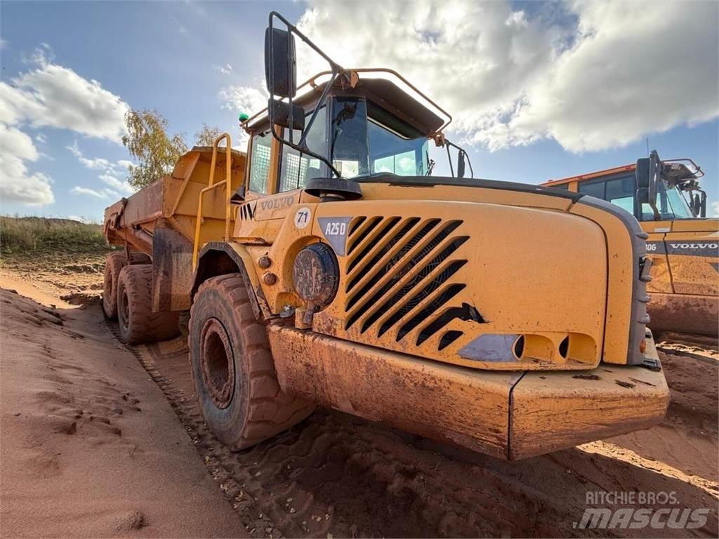Volvo A25D Csuklósdömperek