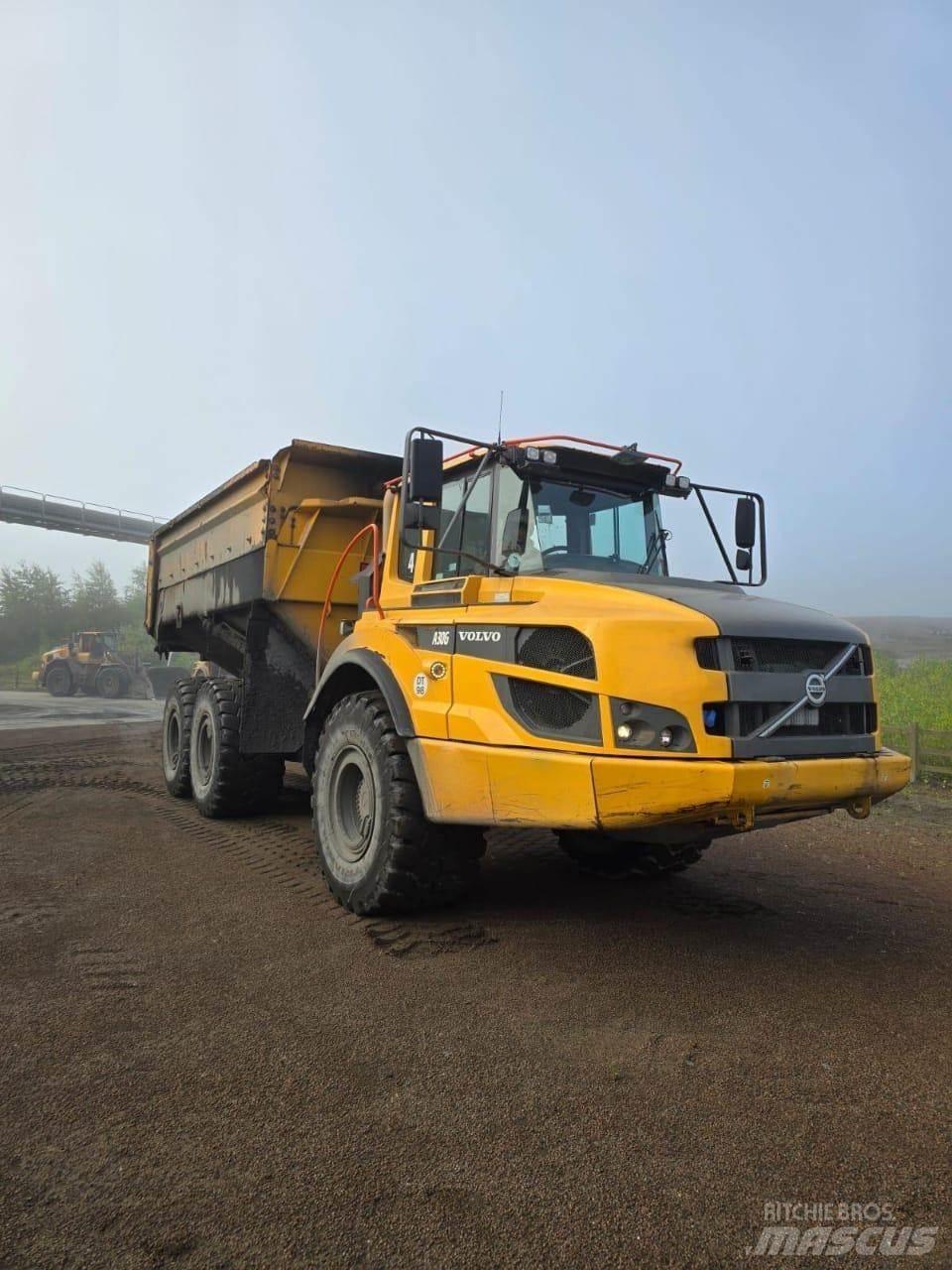 Volvo A30G Csuklósdömperek
