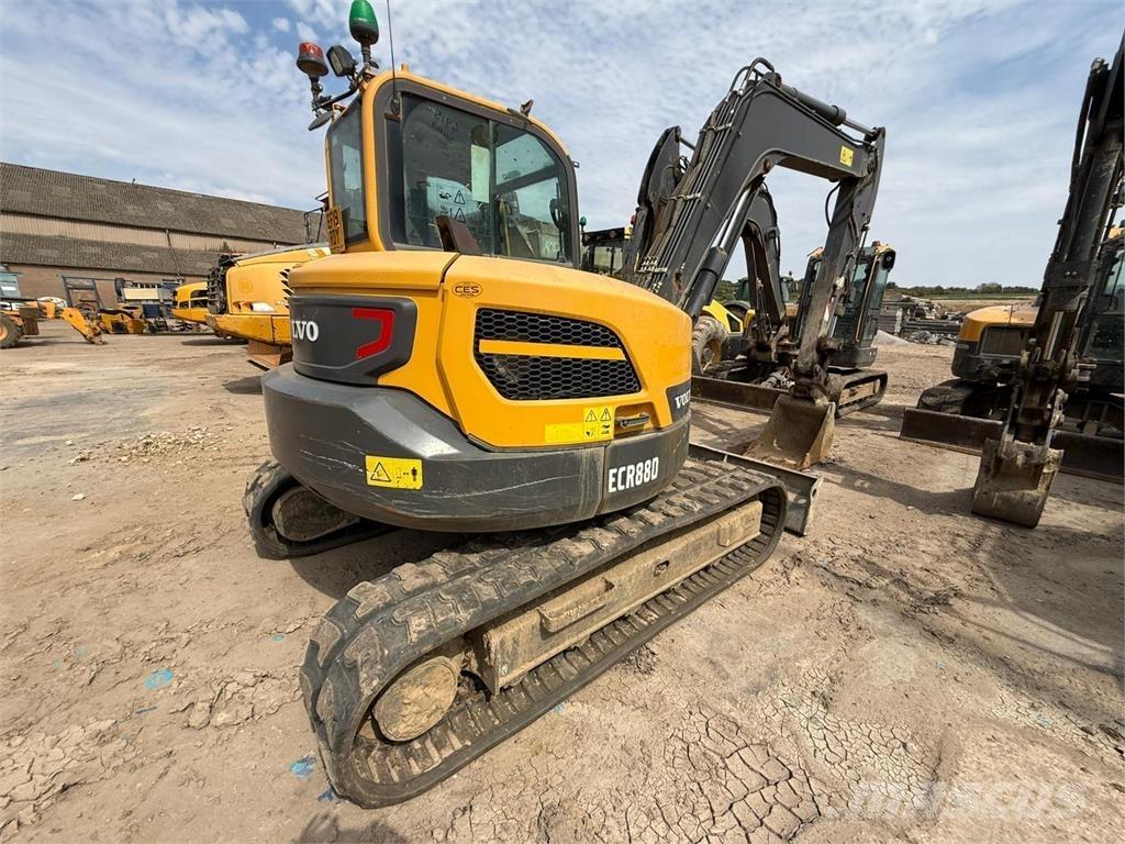 Volvo ECR88D Lánctalpas kotrók