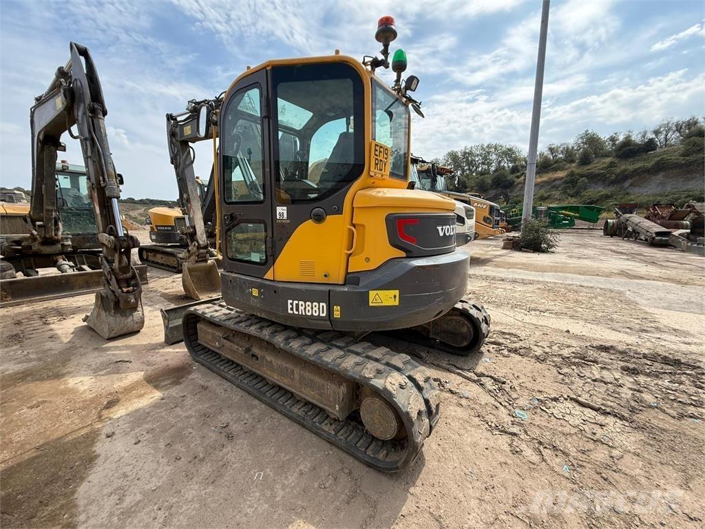 Volvo ECR88D Lánctalpas kotrók