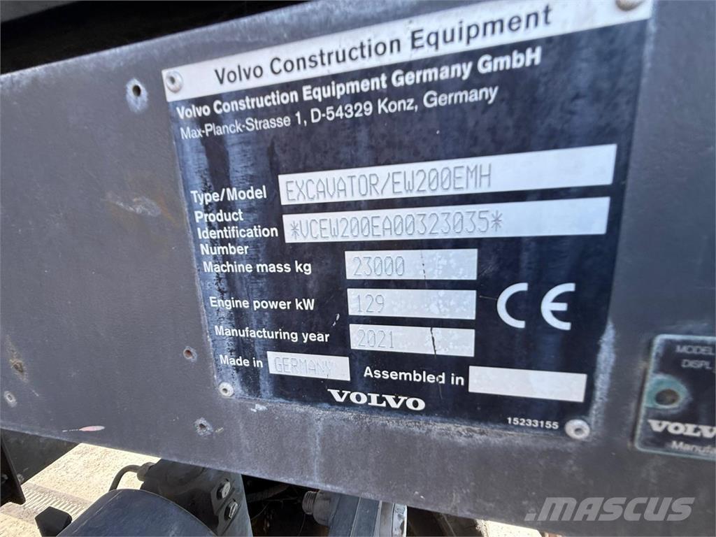 Volvo EW200E Teleszkópos rakodók