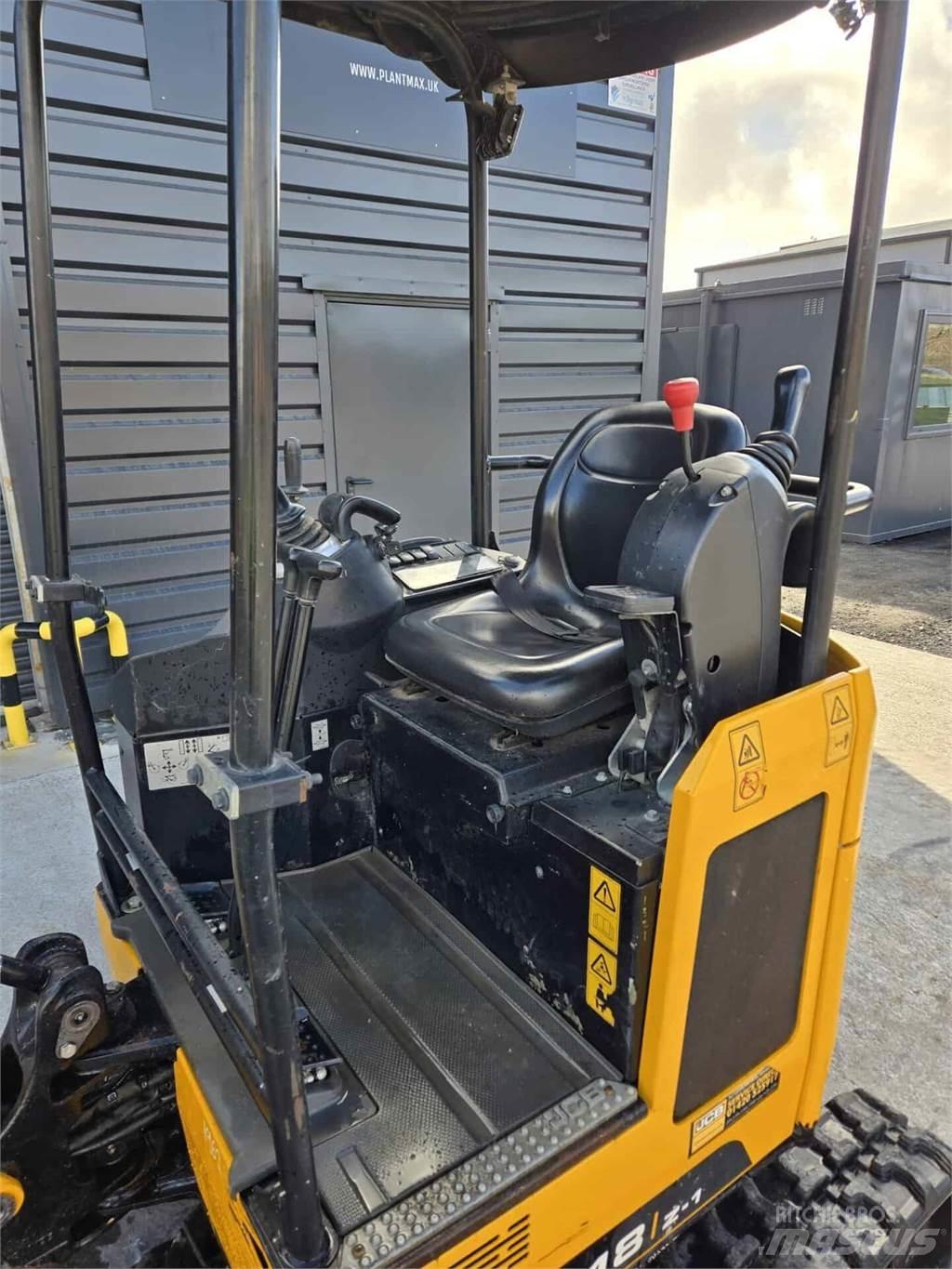 JCB 18Z Mini kotrók < 7t