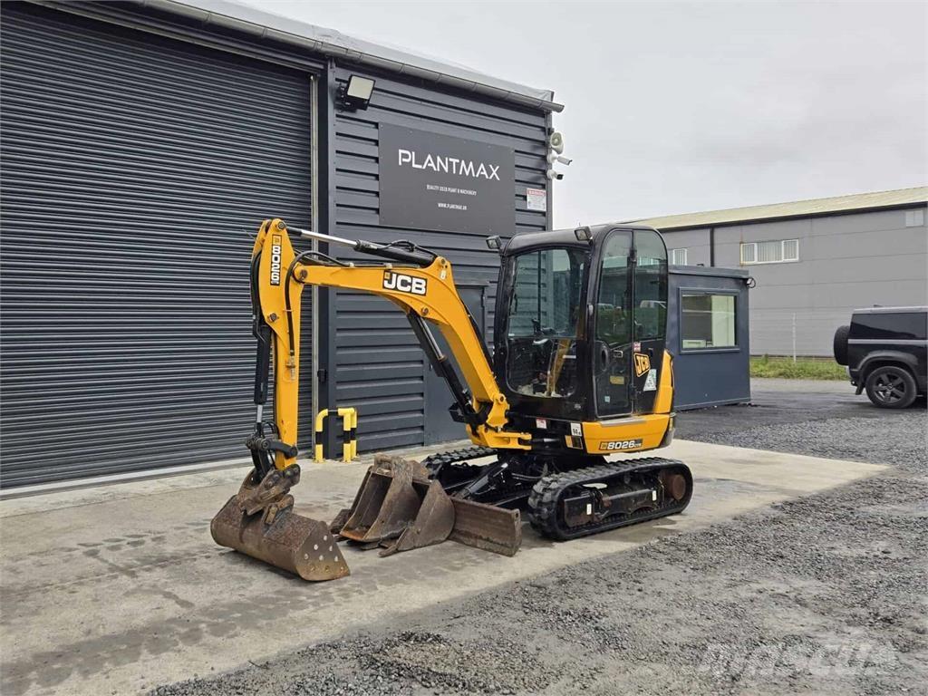 JCB 8026 Mini kotrók < 7t