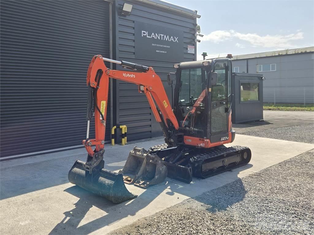 Kubota U27-4 Mini kotrók < 7t