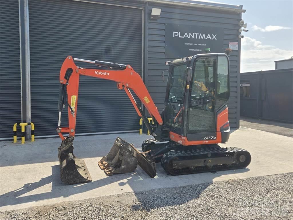 Kubota U27-4 Mini kotrók < 7t