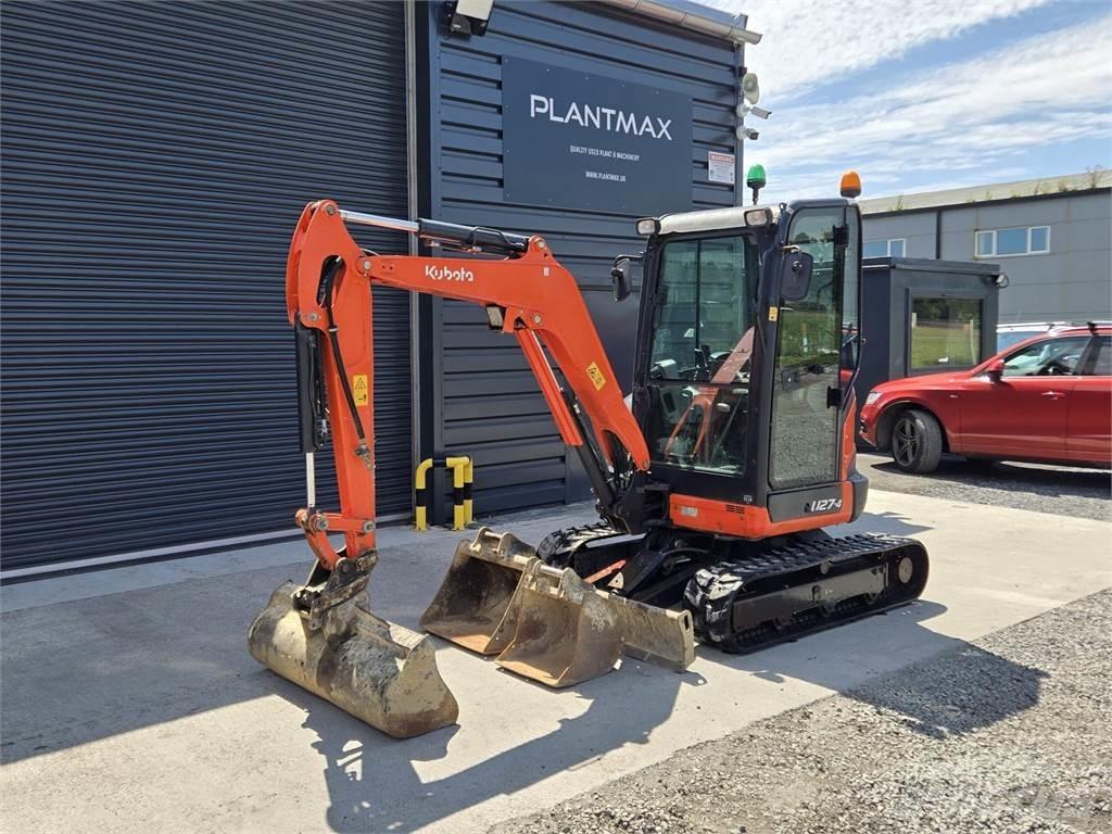 Kubota U27-4 Mini kotrók < 7t