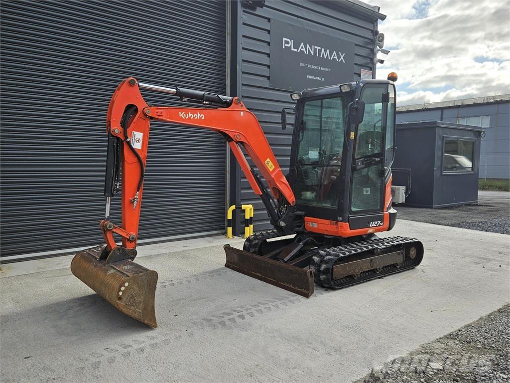 Kubota U27-4 Mini kotrók < 7t