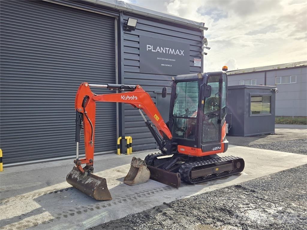 Kubota U27-4 Mini kotrók < 7t