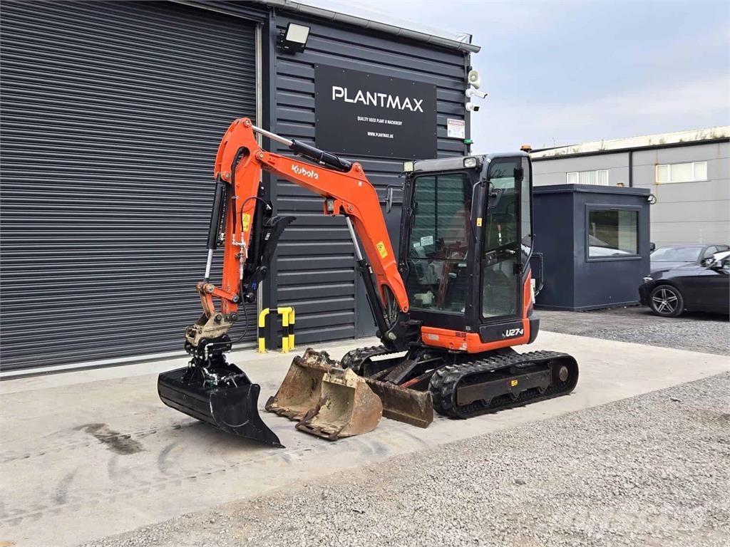 Kubota U27-4 Mini kotrók < 7t