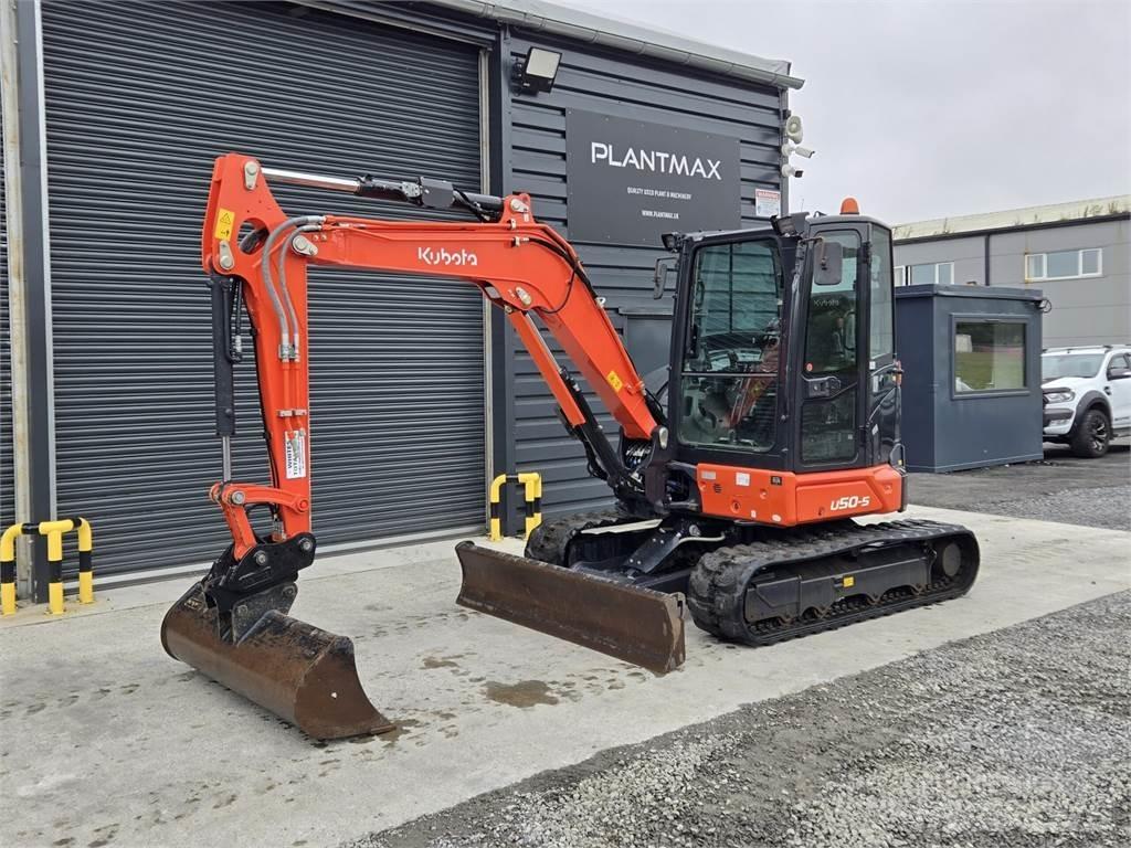 Kubota U50-5 Mini kotrók < 7t