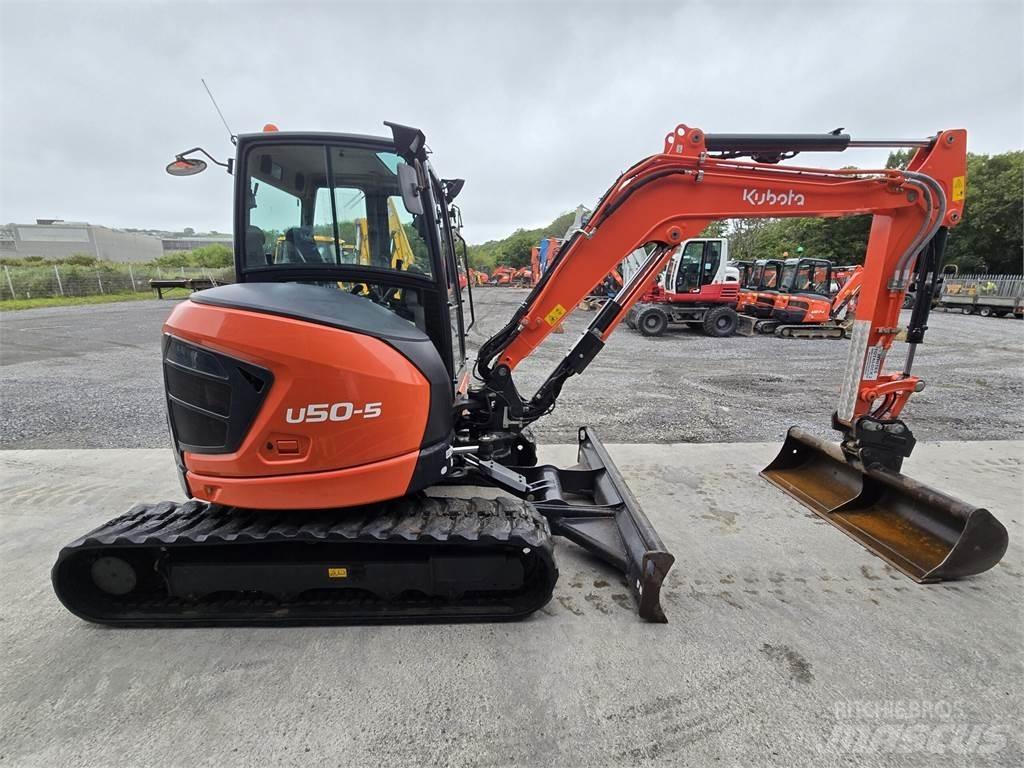 Kubota U50-5 Mini kotrók < 7t