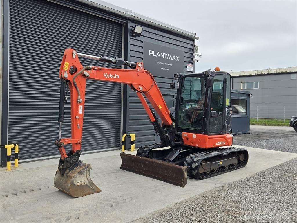 Kubota U50-5 Mini kotrók < 7t