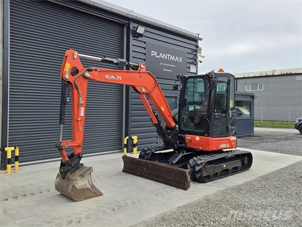 Kubota U50-5 Mini kotrók < 7t