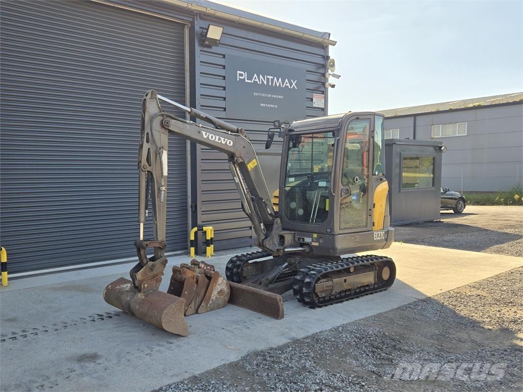 Volvo EC27C Mini kotrók < 7t