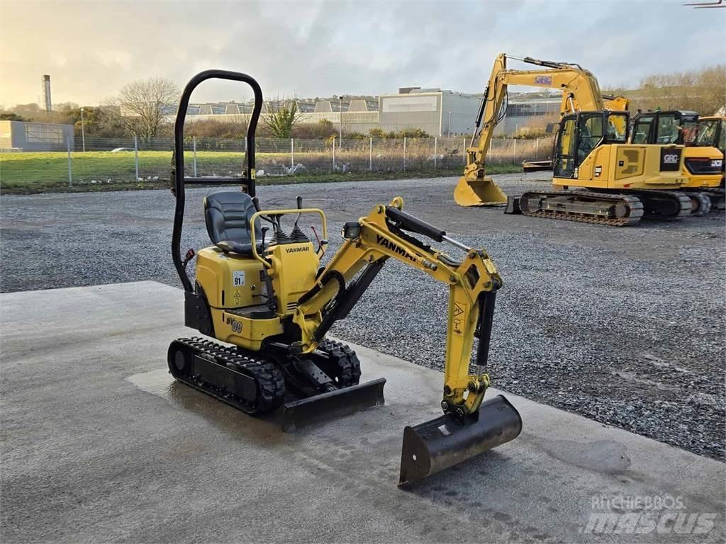 Yanmar SV08 Mini kotrók < 7t