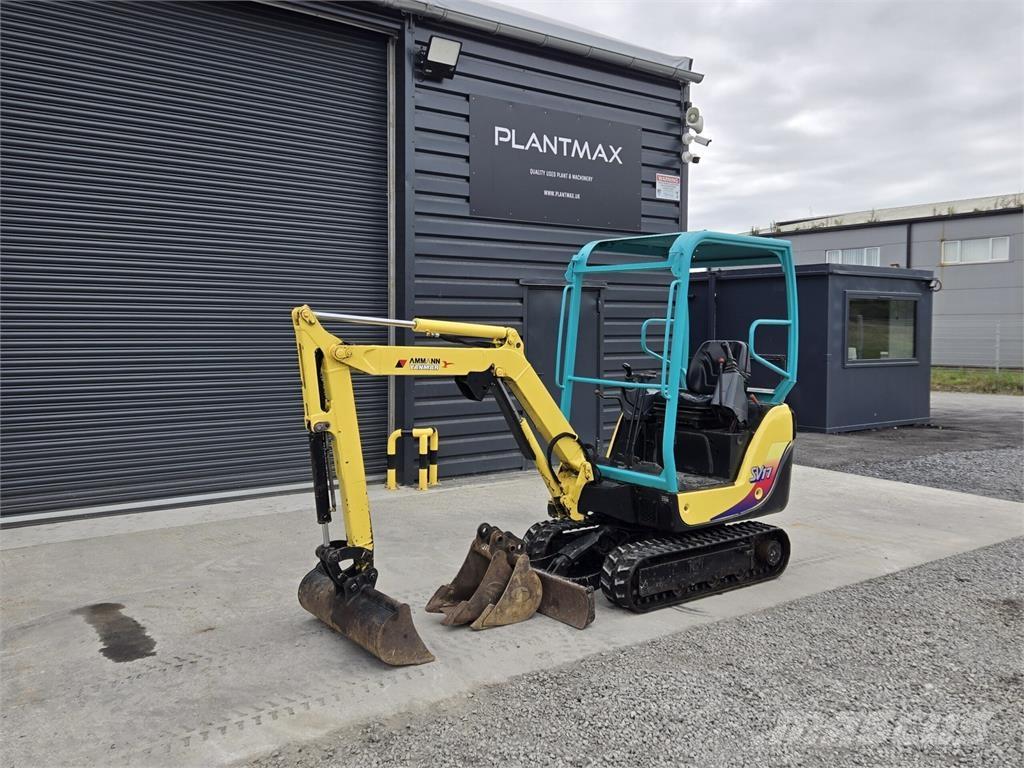 Yanmar SV17 Mini kotrók < 7t