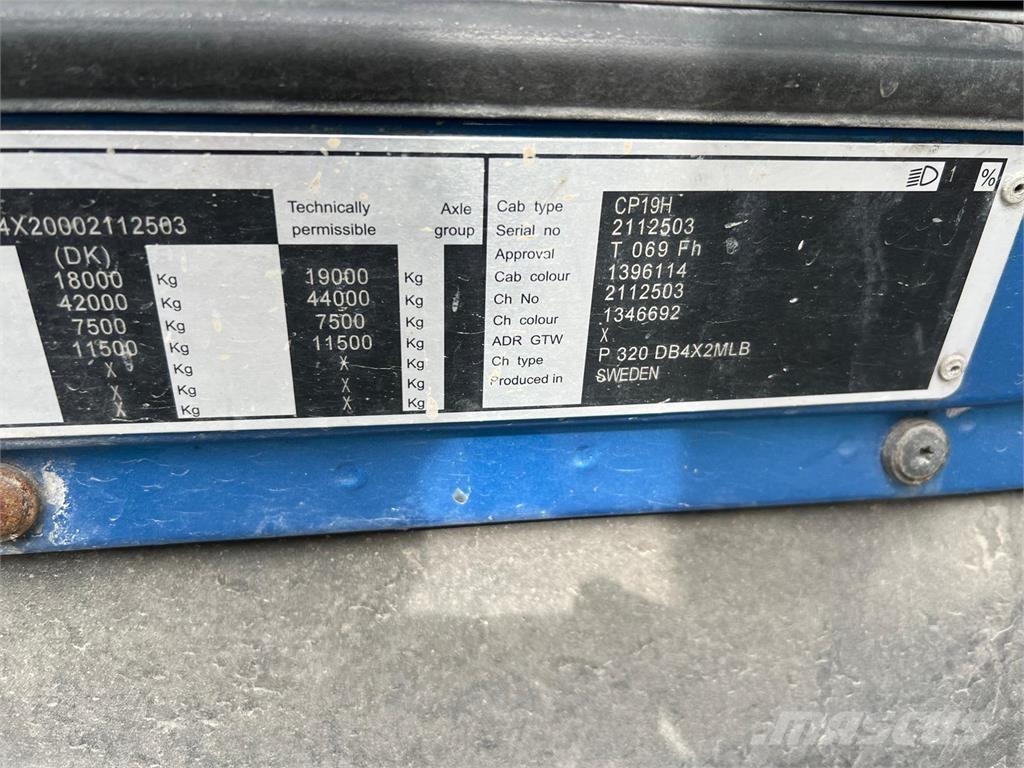 Scania P320 Dobozos teherautók