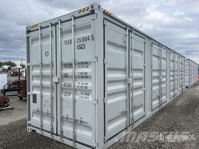  40 HQ Speciális konténerek