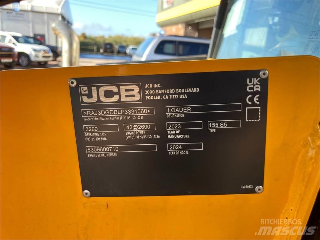 JCB 155 Teleszkópos mezőgazdasági rakodók