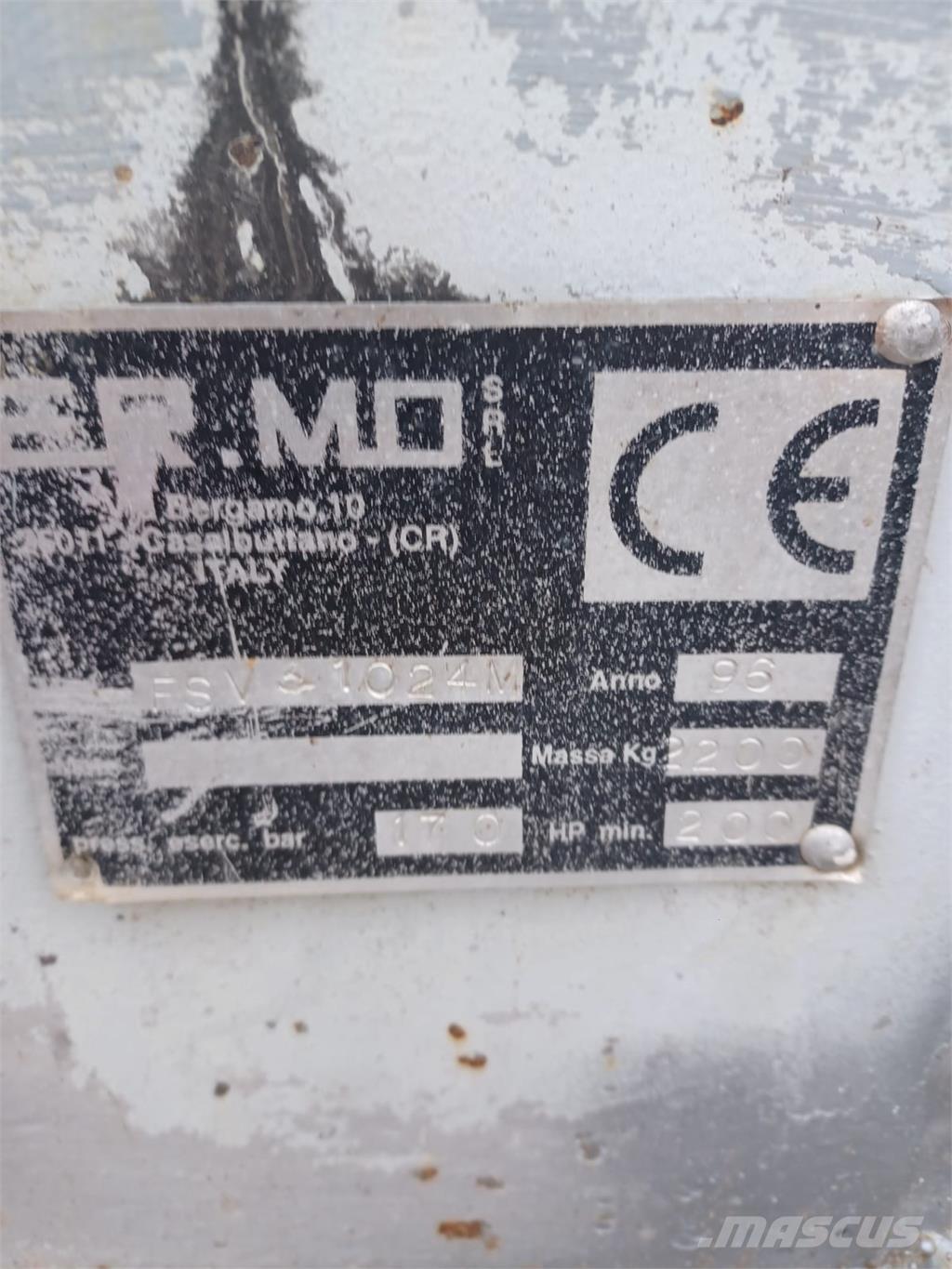 Ermo FSV 3 102 4M Egyéb mezőgazdasági gépek